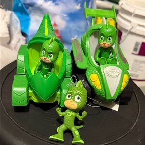 Green pj mask Superhero Toy Set